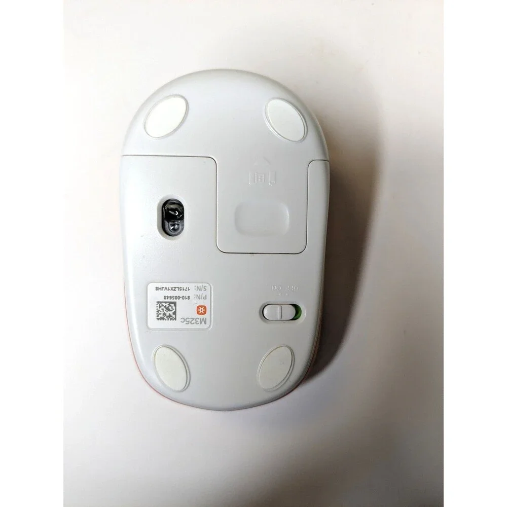 Logitech M325c Wireless Mouse Ice Cream Design Cute Graphic USB Receiver TESTED